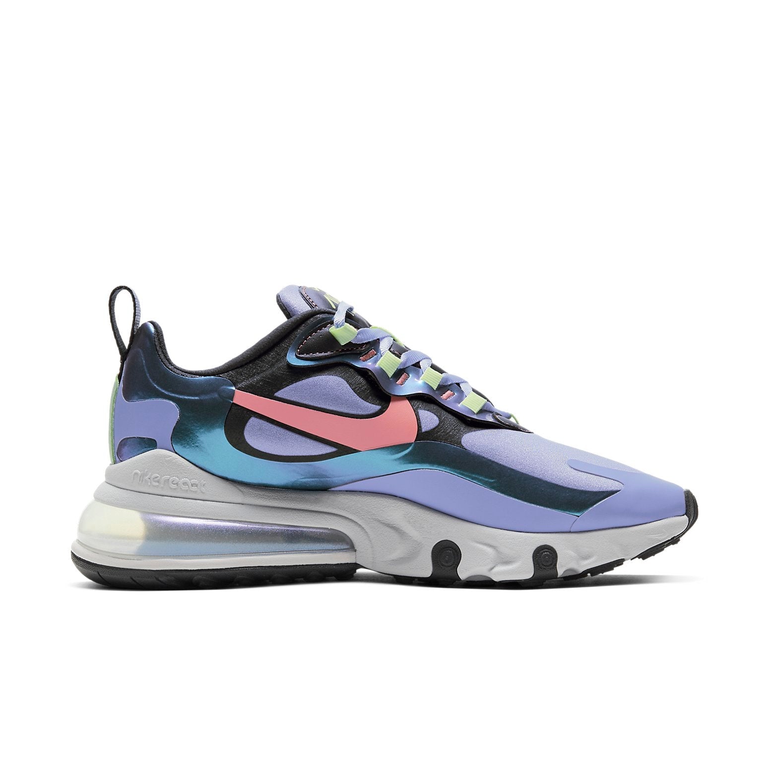 (WMNS) Nike Air Max 270 React 'Light Thistle Sunblush' CU4818-001