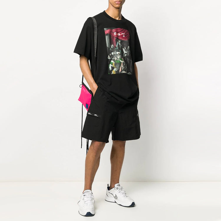 Off-White Caravaggio Painting Arrows Short Sleeve OMAA038G20JER0051010