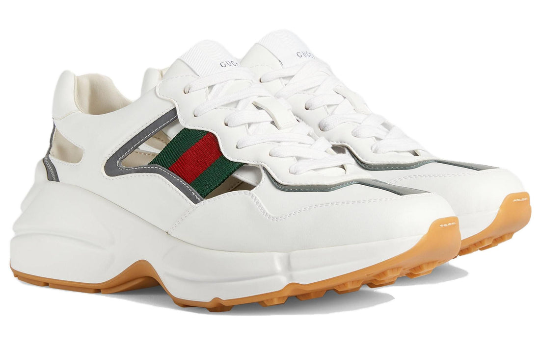 (WMNS) Gucci Rhyton Sneakers 'White' 660061-2SH60-9161