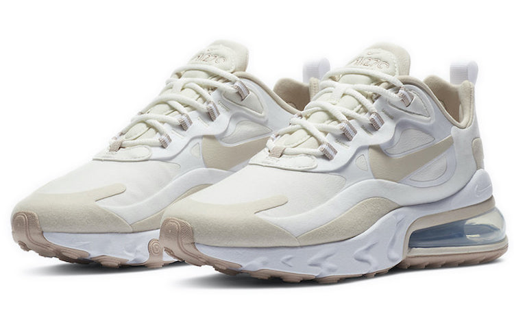 (WMNS) Nike Air Max 270 React 'Summit White Orewood Brown' CJ0619-102