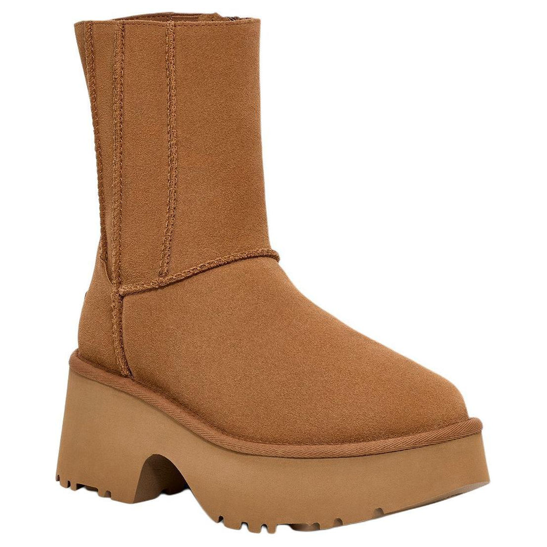(WMNS) UGG Classic Twin Seam New Heights 'Chestnut' 1158313-CHE