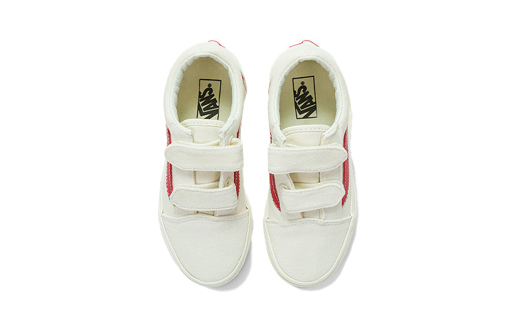 (PS) Vans Old Skool 'White Red' VN0A4BUVOXS