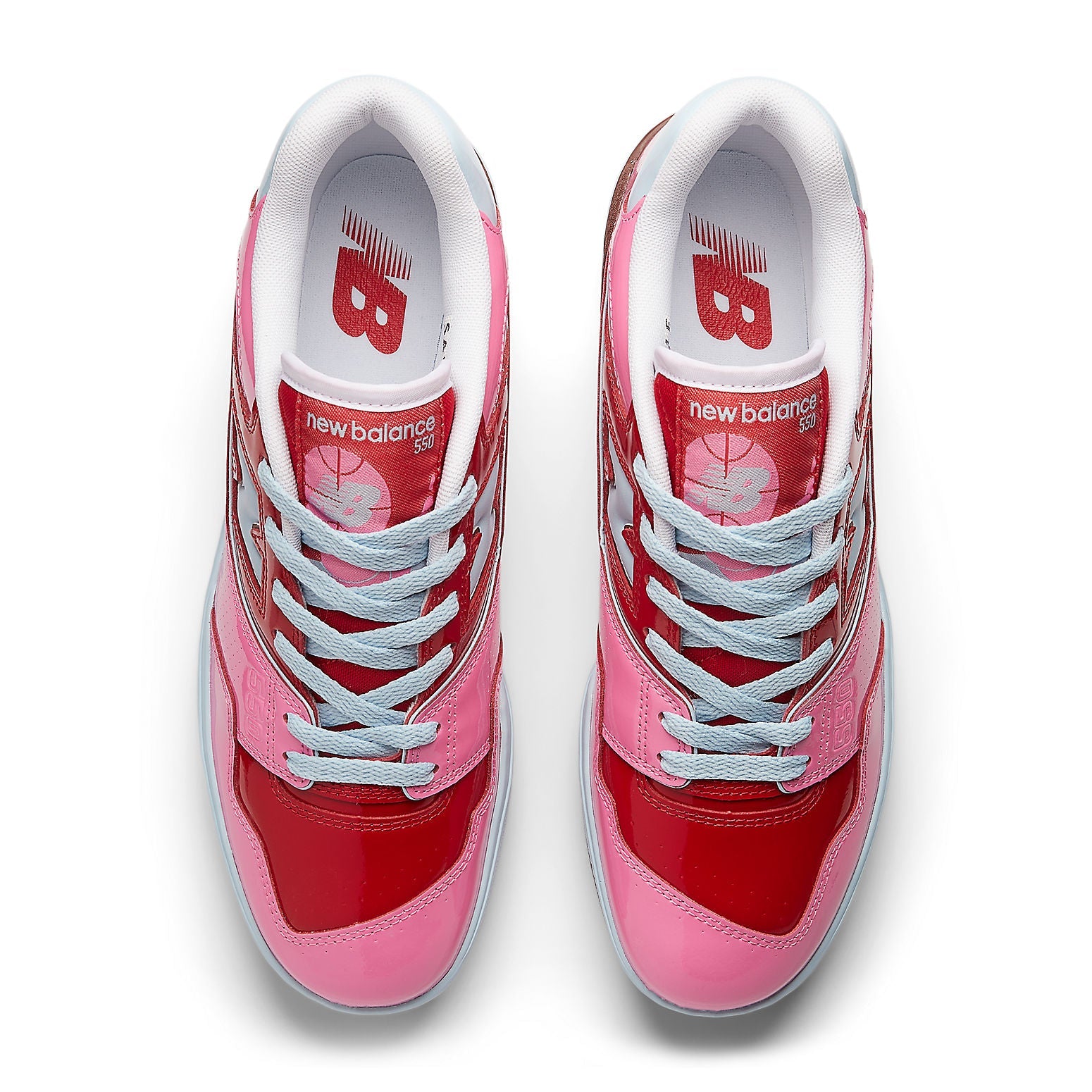 New Balance 550 Y2K Patent Leather Pack 'Red Pink' BB550YKC