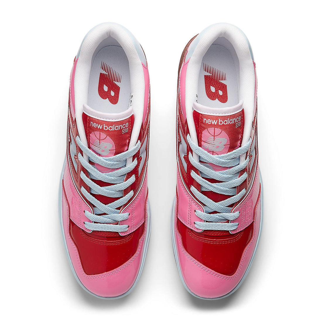 New Balance 550 Y2K Patent Leather Pack 'Red Pink' BB550YKC