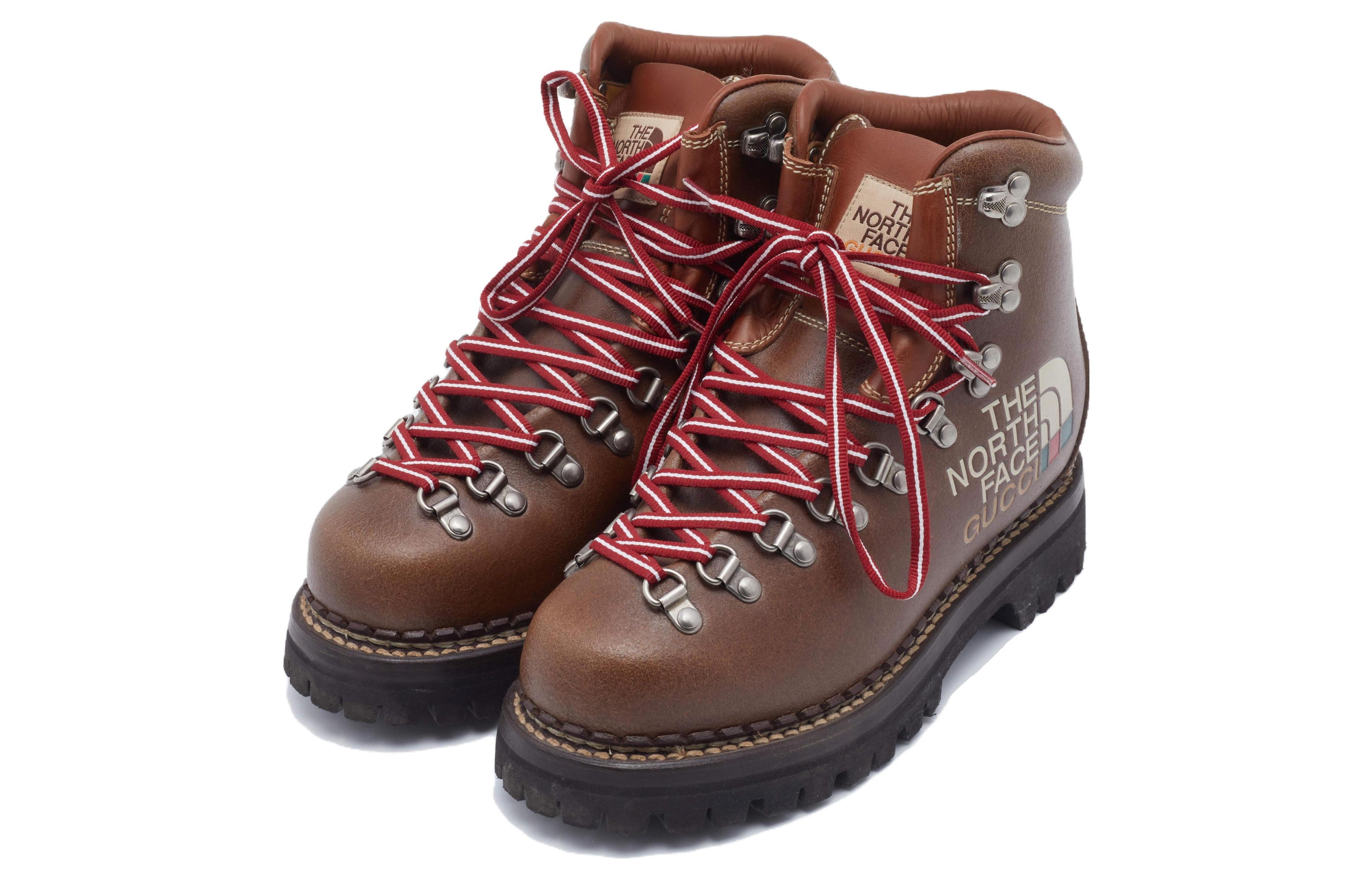 (WMNS) Gucci Ankle Boot x The North Face 'Brown' 655398-17U10-2560