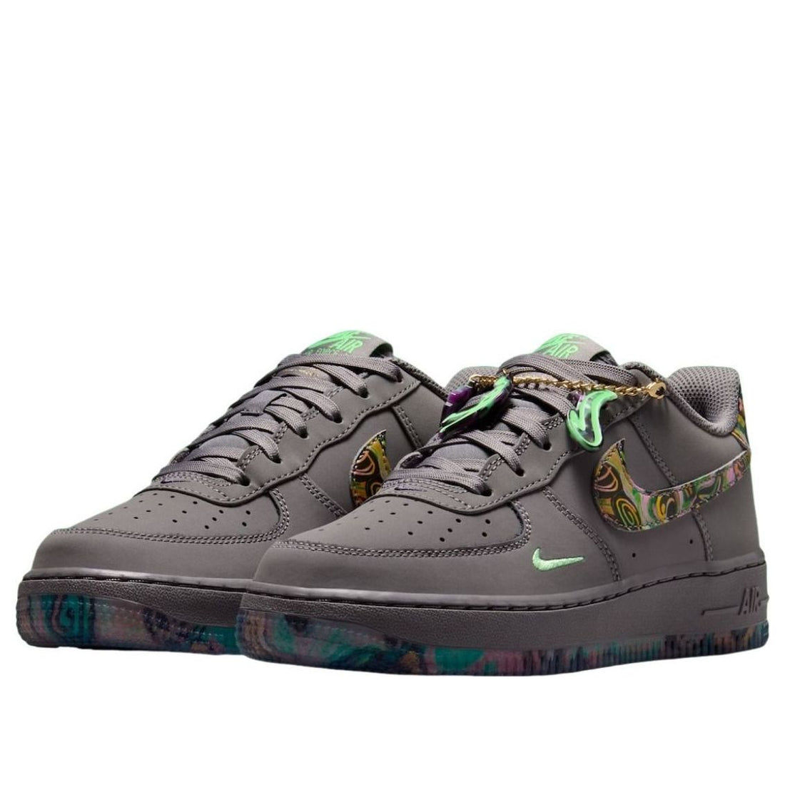 (GS) Nike x Andrea Bergart Air Force 1 Low 'Pencil Point Illusion Green' IO0318-001