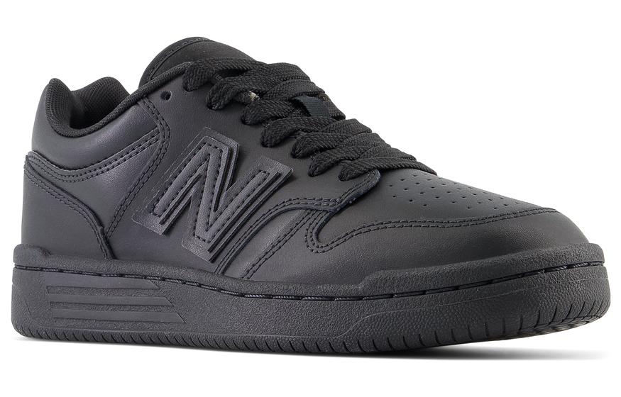 (GS) New Balance 480 'Triple Black' GSB4803B