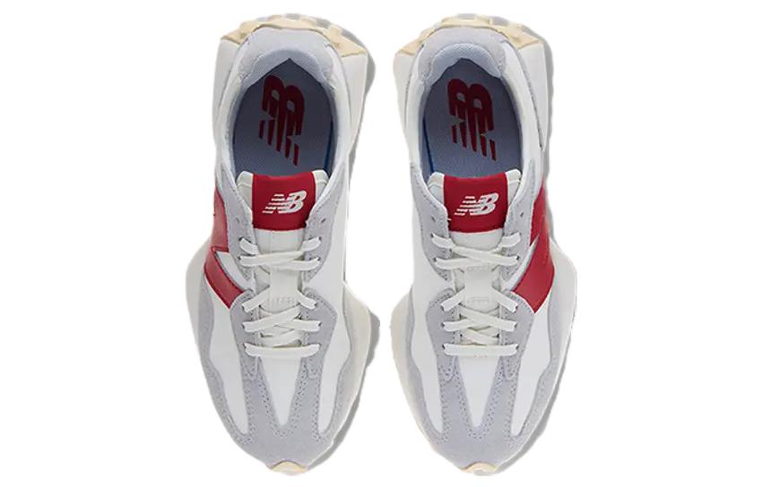 (WMNS) New Balance 327 'Grey Red' WS327FSG