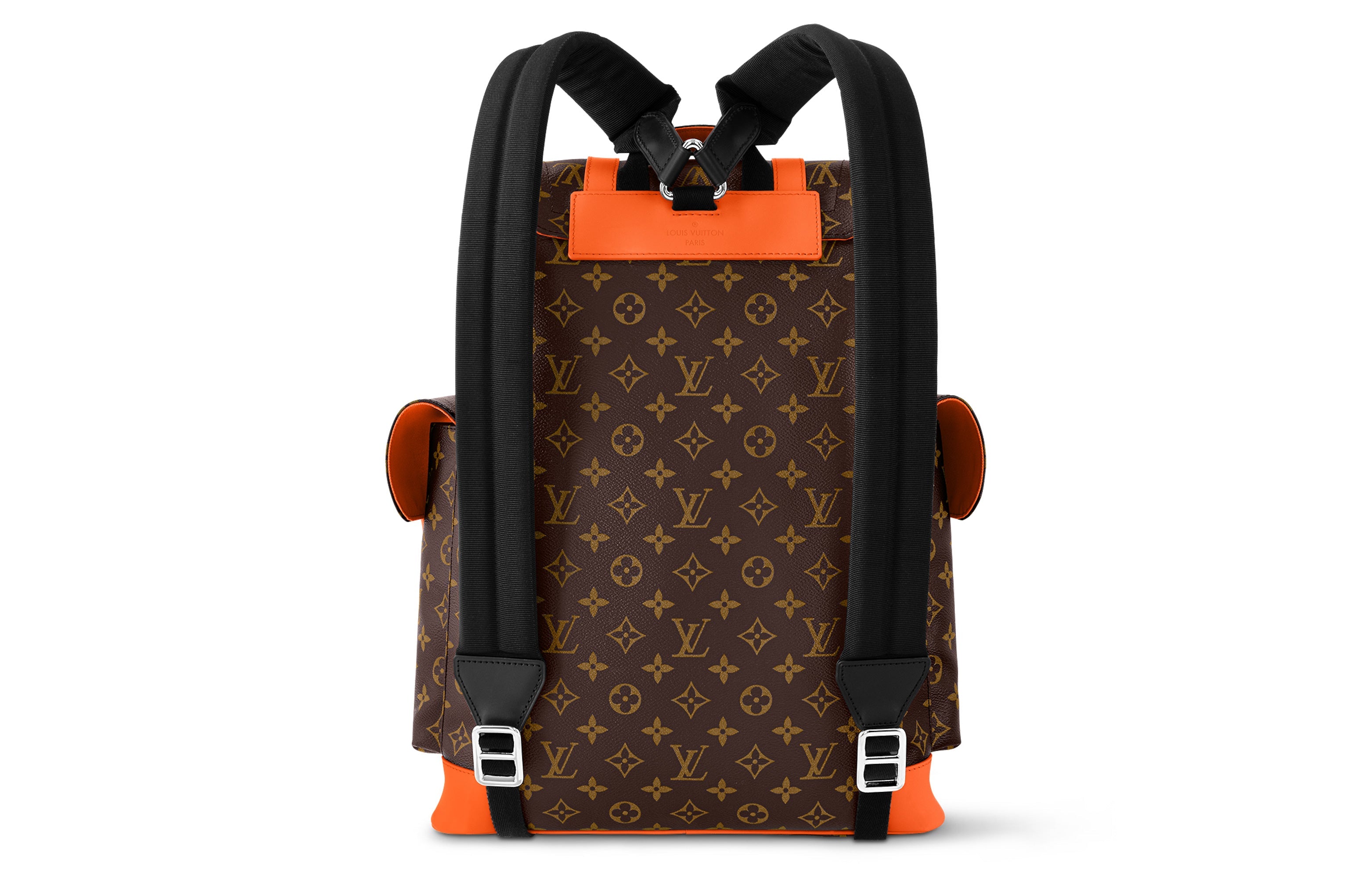 LOUIS VUITTON Christopher MM Monogram Macassar Canvas 'Brown Orange' M46814