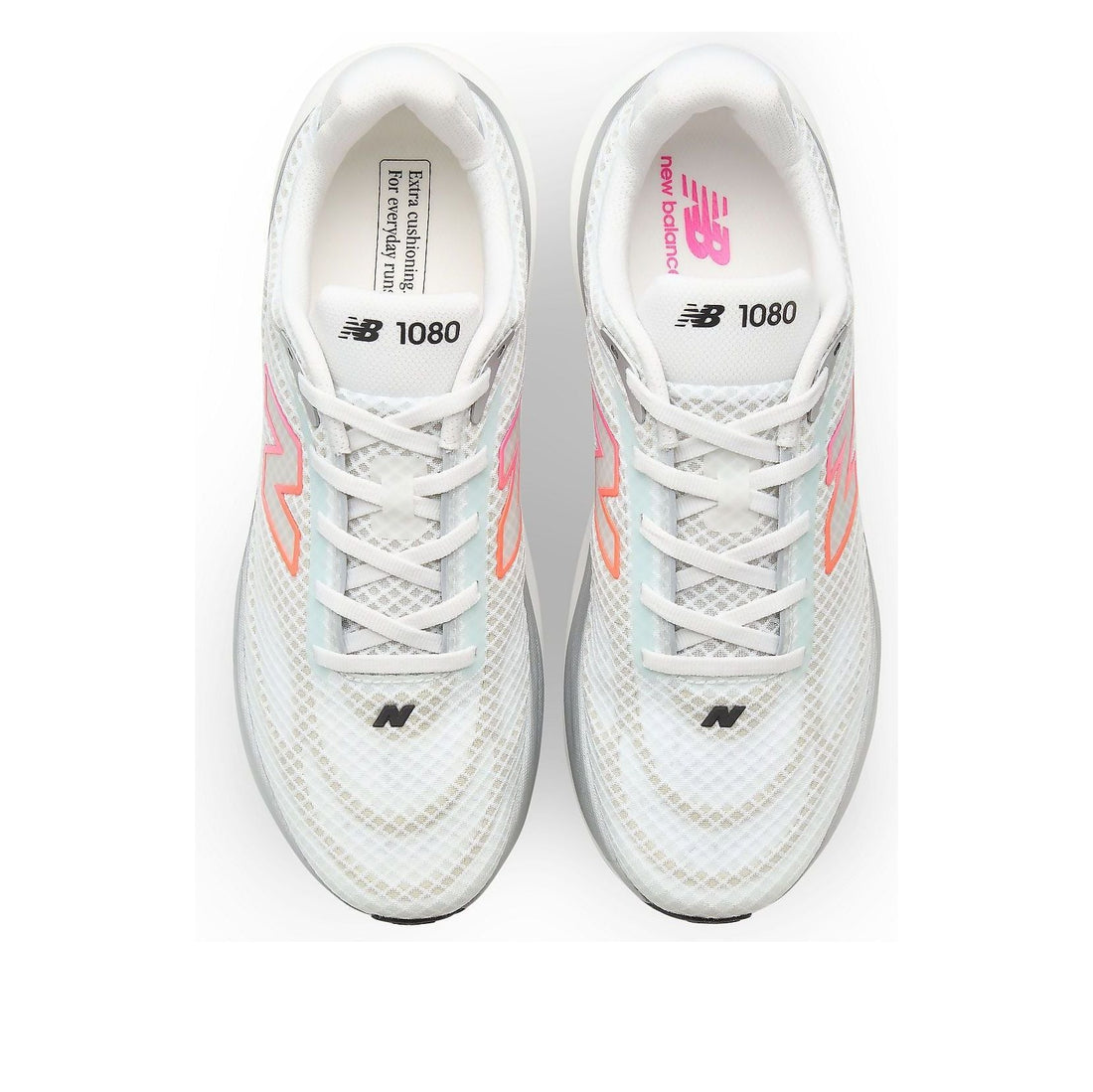 New Balance 1080v15 Breathe 'White Pink Heat Tangerine' M10806GG
