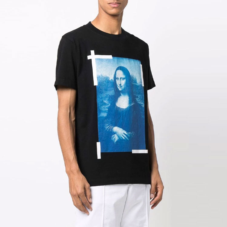 Off-White Monalisa Mona Lisa Short Sleeve Black OMAA027C99JER0061045