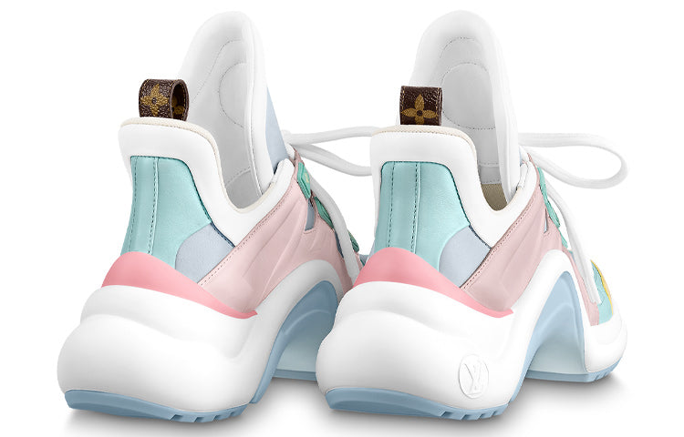 (WMNS) LOUIS VUITTON LV Archlight Sneakers 'Blue Pink White' 1AAEKF