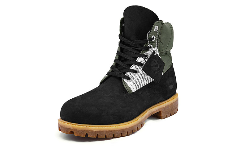 Timberland Tree Pack Premium 6 Inch Boots 'Black Nubuck' A2PXDW
