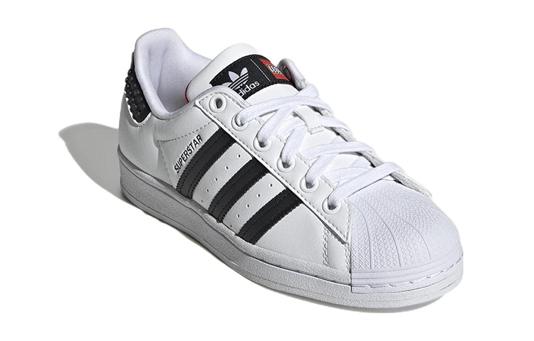 (GS) adidas x LEGO Superstar 'White Pantone' GV8885