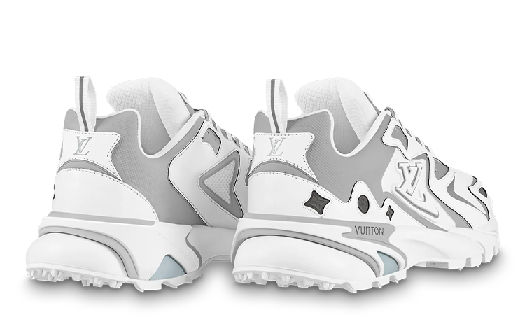 LOUIS VUITTON Runner Tatic Sneakers 'White Grey' 1ABEQ4