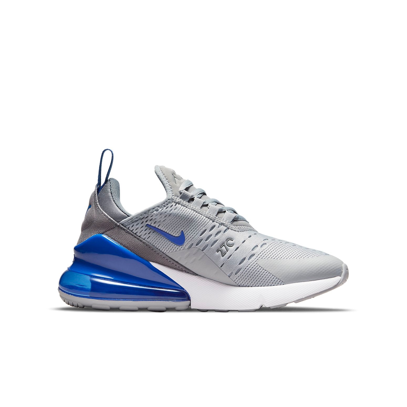 (GS) Nike Air Max 270 'Light Smoke Grey Game Royal' DN8009-001