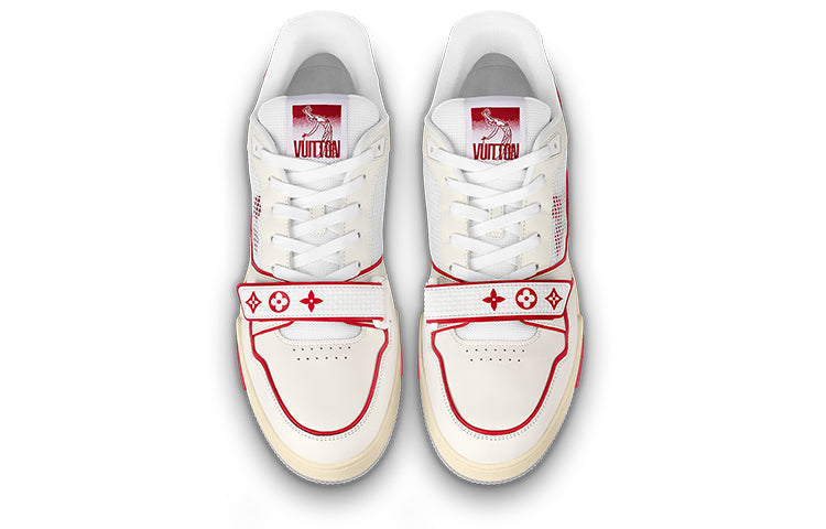 LOUIS VUITTON LV Trainers 'Red Mesh' 1A98VI