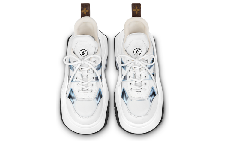 (WMNS) LOUIS VUITTON Archlight 2.0 Platform Sneakers 'White Blue Grey' 1ABI0N