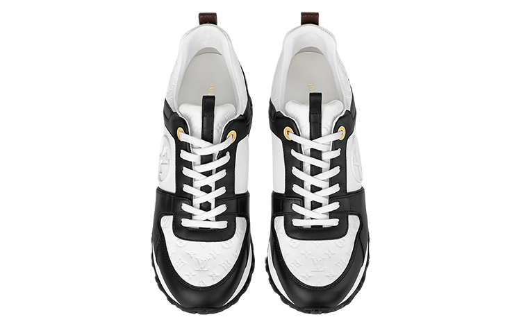 (WMNS) LOUIS VUITTON Run Away Sneakers 'Black Gold' 1ABP7I
