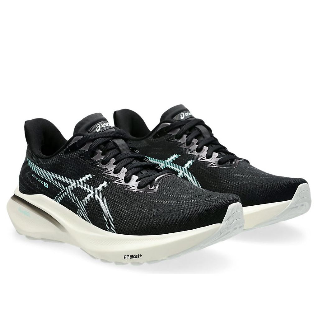 (WMNS) ASICS GT-1000 13 'Black Illuminate Mint' 1012B666-004