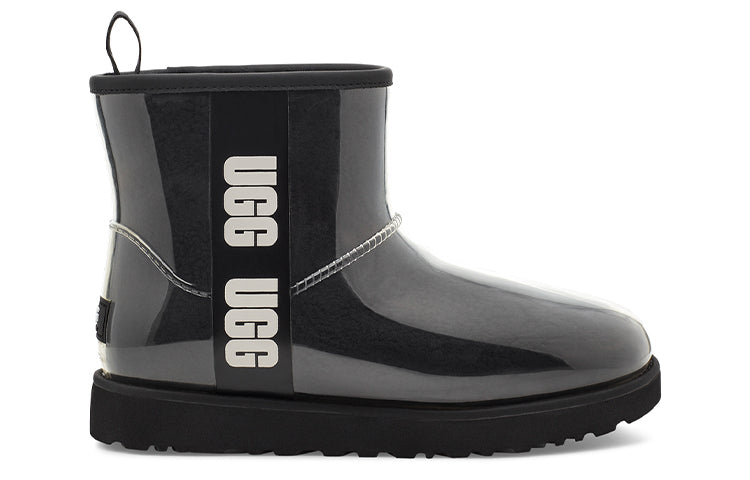 (WMNS) UGG Classic Clear Mini Boot 'Black' 1113190-BLK