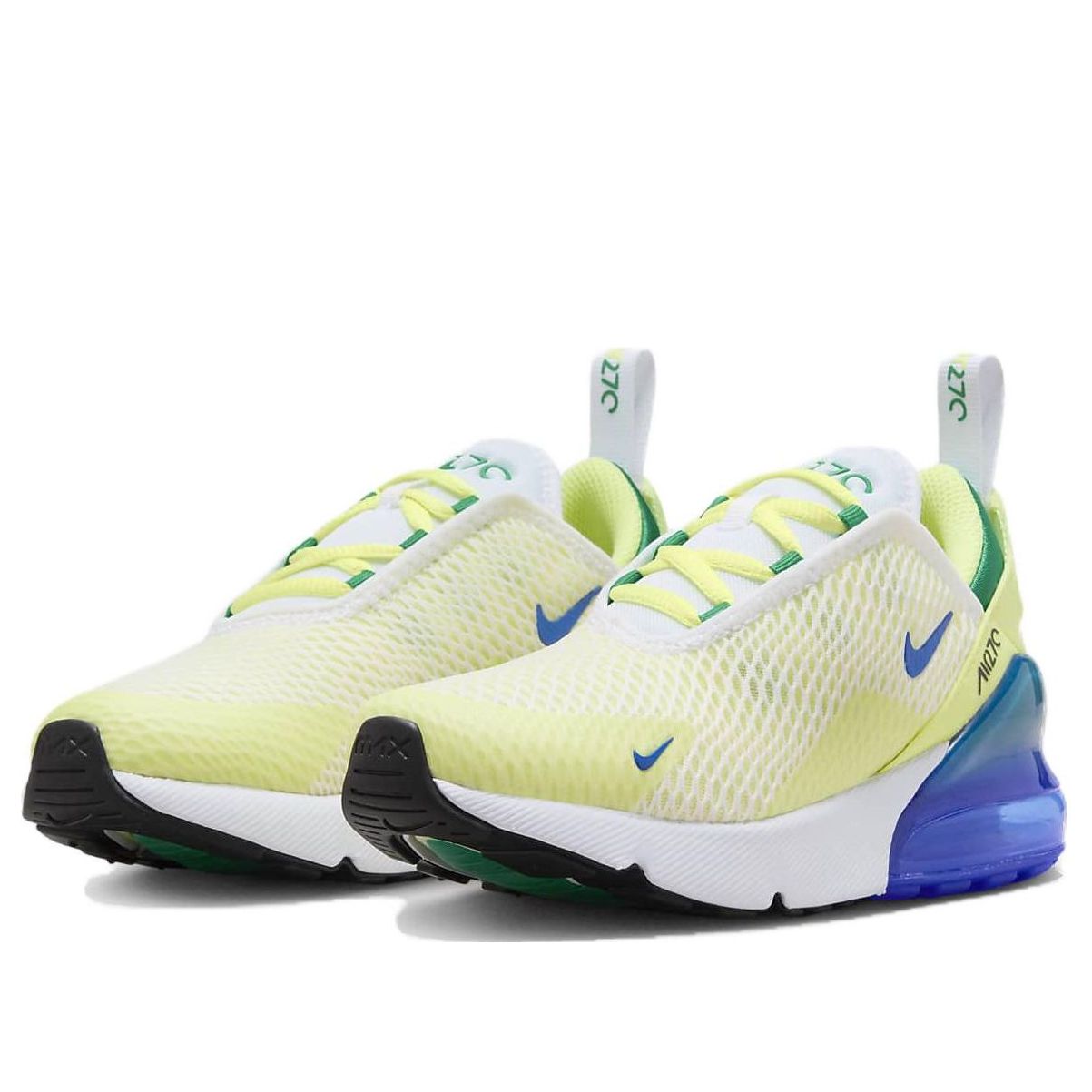 (PS) Nike Air Max 270 'White Light Lemon Blue' FN6981-100