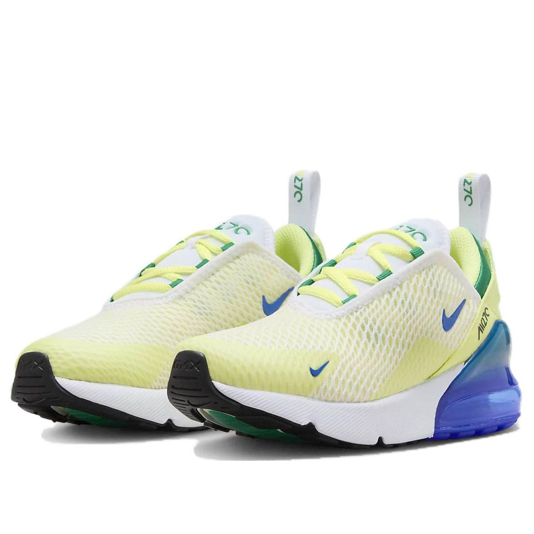 (PS) Nike Air Max 270 'White Light Lemon Blue' FN6981-100