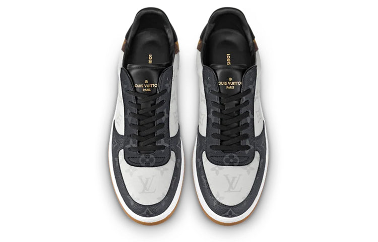LOUIS VUITTON Rivoli Sneakers 'White Black Brown Monogram' 1A8WG6