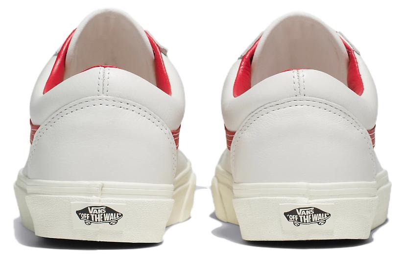 Vans Old Skool Vintage Leather 'Cream White Red' VN000CP5BDU