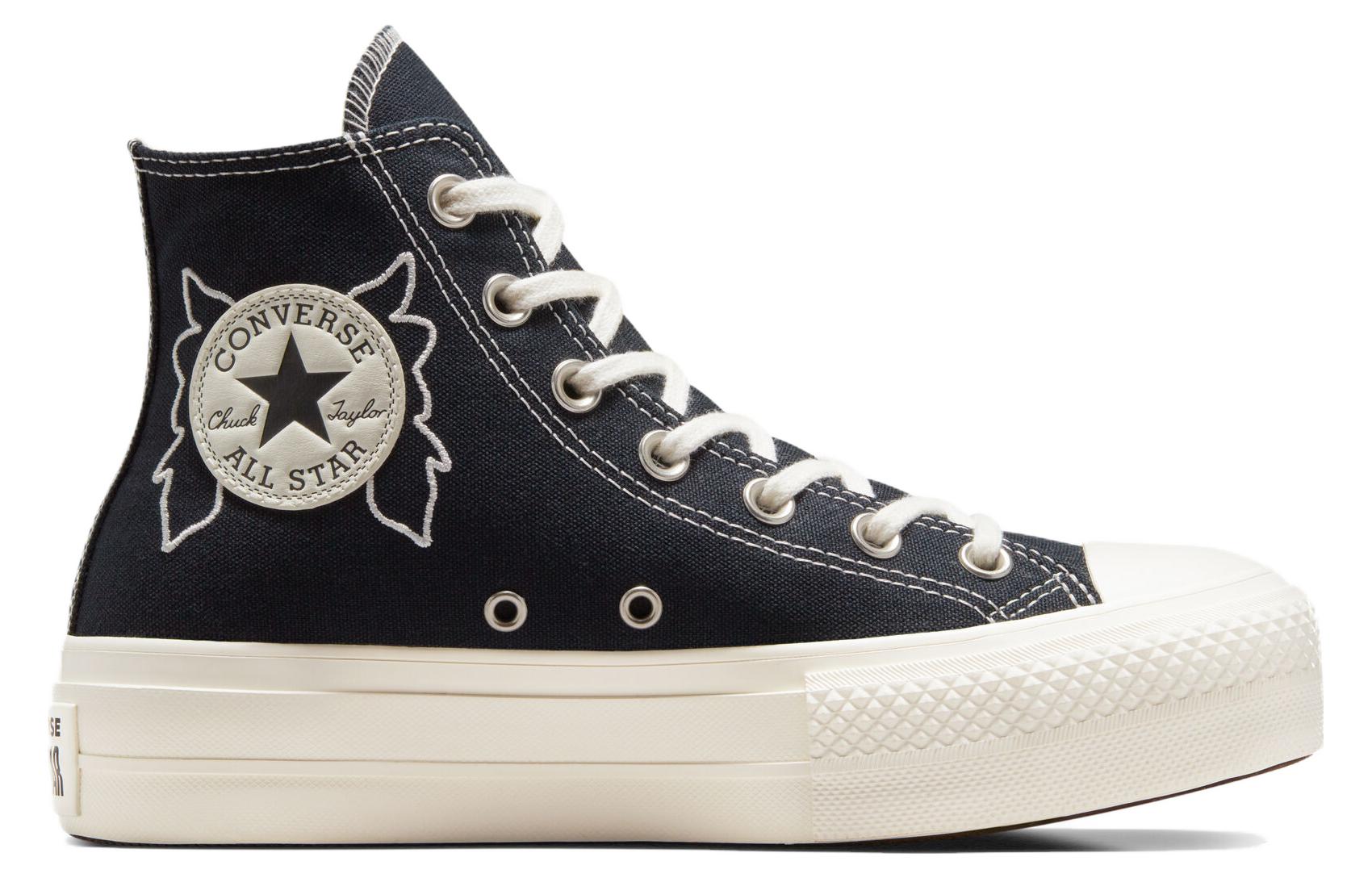 (WMNS) Converse Chuck Taylor All Star Fairy Goddess Lift Platform 'Black' A07110C
