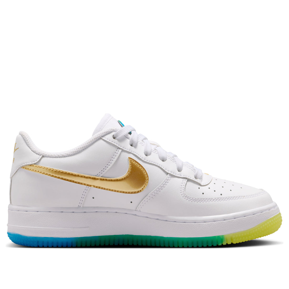 (GS) Nike Air Force 1 'White Soar Sonic Yellow' IR3538-100