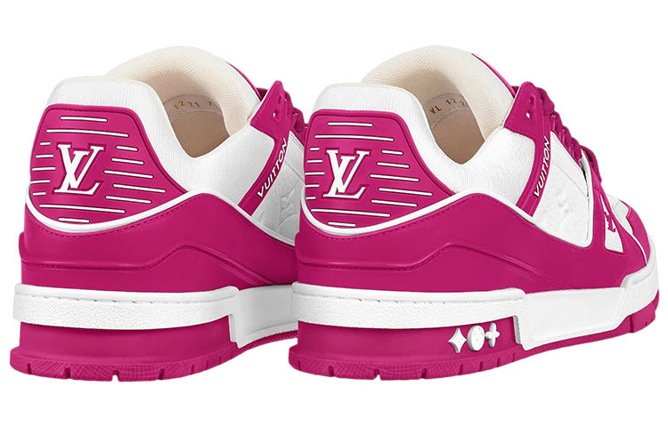 LOUIS VUITTON LV Trainer 'White Fuchsia' 1AA6WI