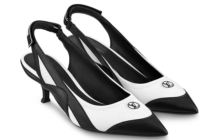 (WMNS) LOUIS VUITTON LV Archlight Slingback Heels 'White' 1AABXR