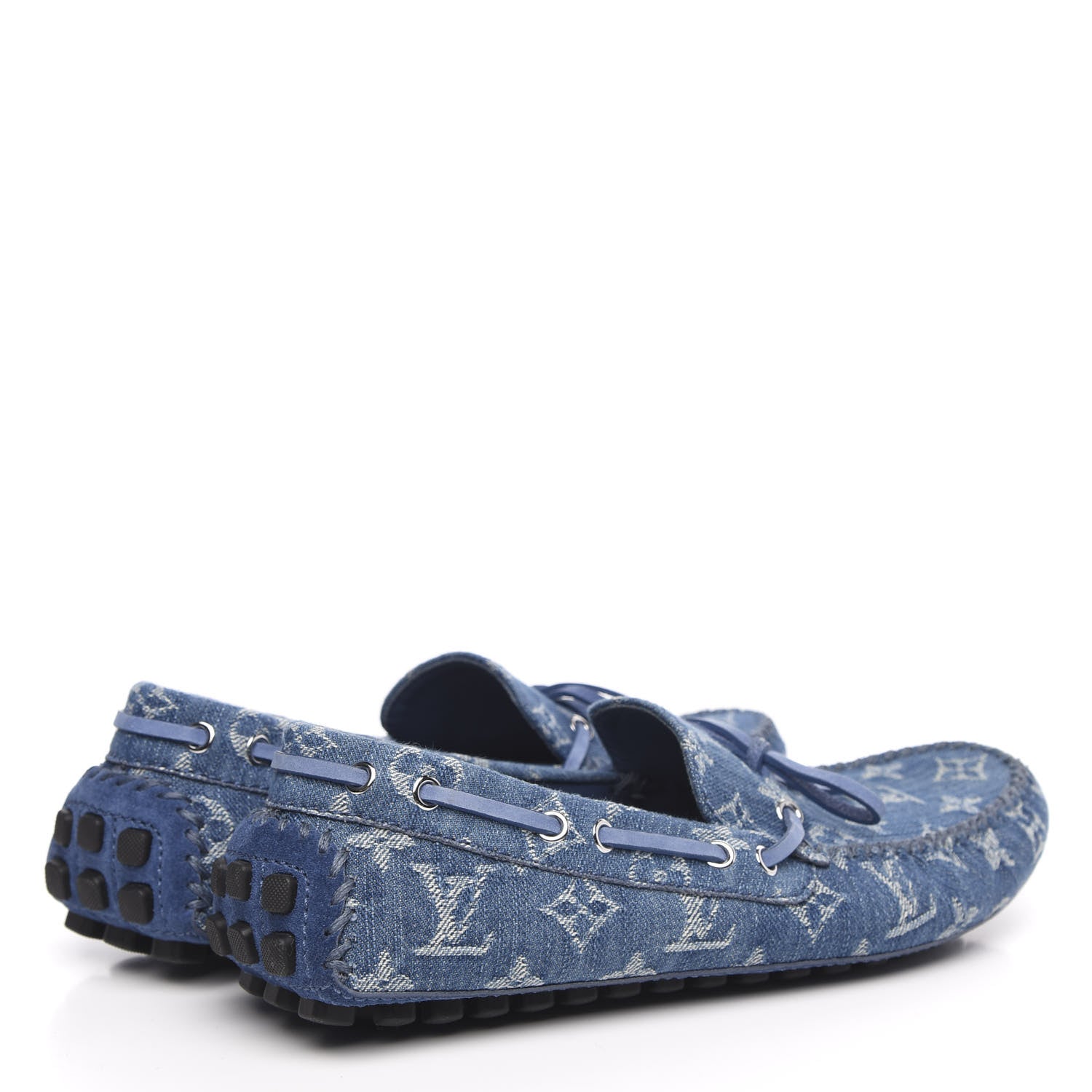 LOUIS VUITTON Arizona Loafers 'Denim Monogram' 1A80HM