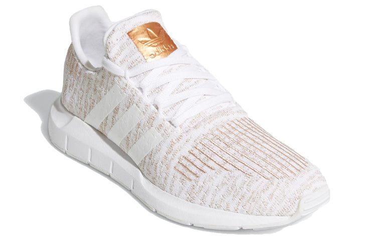 (WMNS) adidas Swift Run 'White Copper Metallic' EG7983