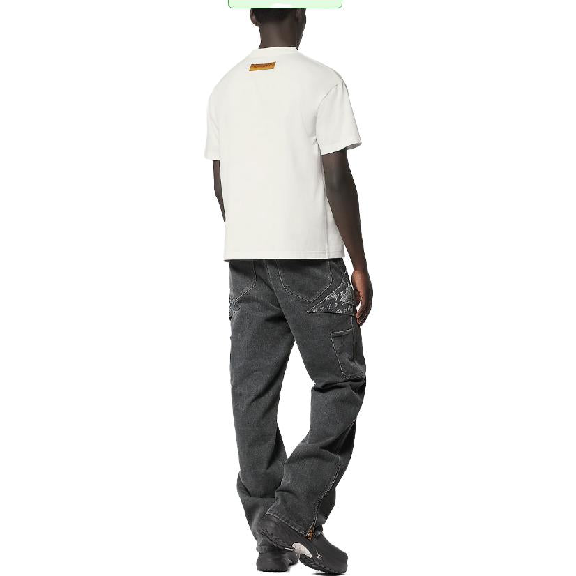 LOUIS VUITTON Graphic Cotton T-shirt 'White' 1ABXR6