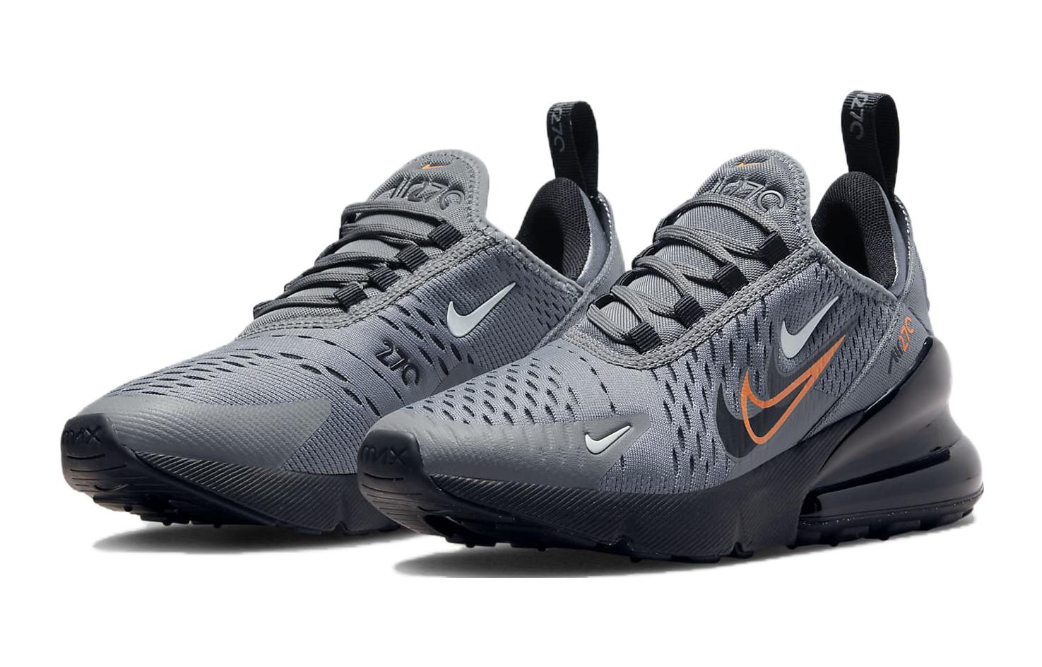 (GS) Nike Air Max 270 'Multi Swoosh-Grey' FN7786-001