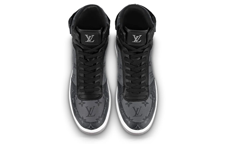 LOUIS VUITTON Rivoli Ankle Sneakers 'Grey Monogram' 1A8EA