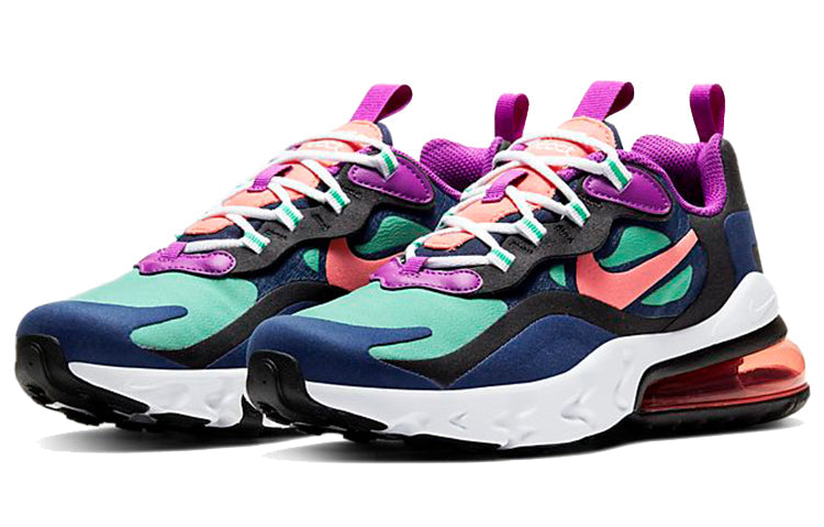 (GS) Nike Air Max 270 React 'Kinetic Green Blue Ember' BQ0103-402