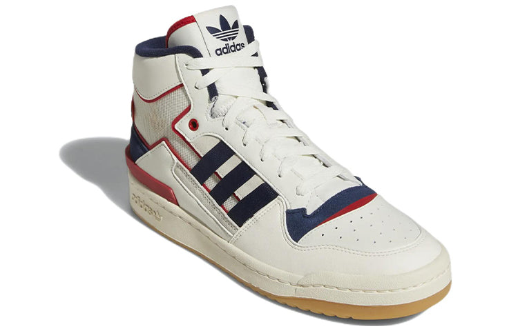 adidas Forum Exhibit Mid 'Inside Out - White Navy Scarlet' HQ1482