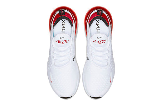 Nike Air Max 270 White Black 'University Red' BV2523-100