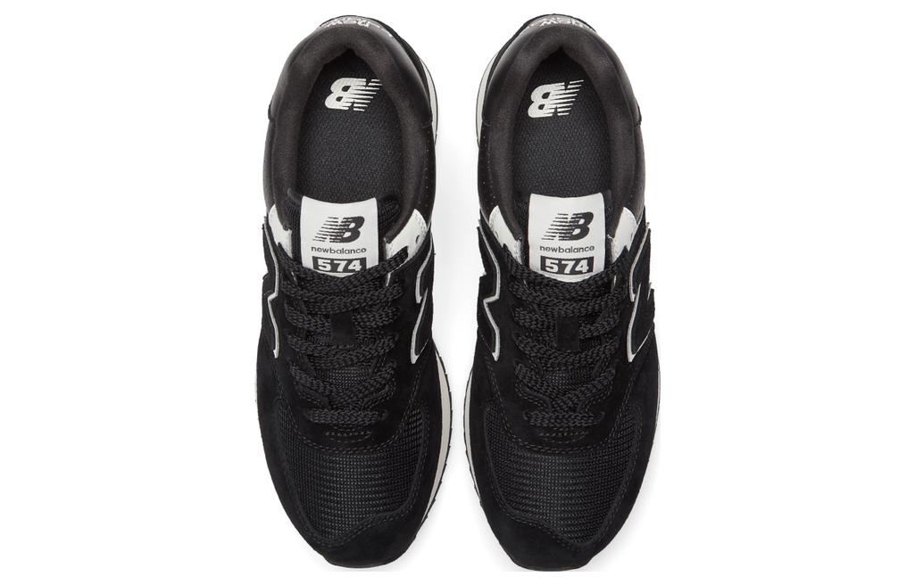 (WMNS) New Balance 574+ 'Black White' WL574ZAB