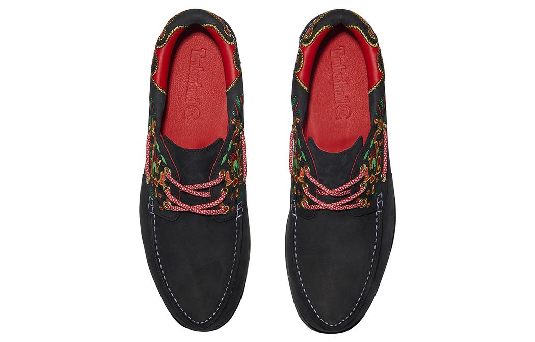 Timberland 3-Holes Boot Shoes x CLOT 'Black' A5Z1HW