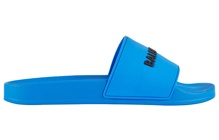 Balenciaga Pool Slides 'Blue' 565826W1S804005 #