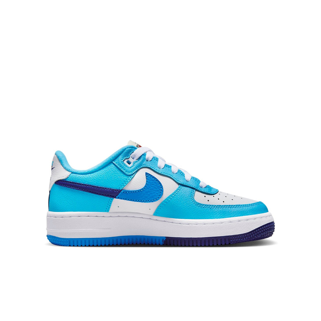 (GS) Nike Air Force 1 Low LV8 2 'White Light Photo Blue' DZ2660-100