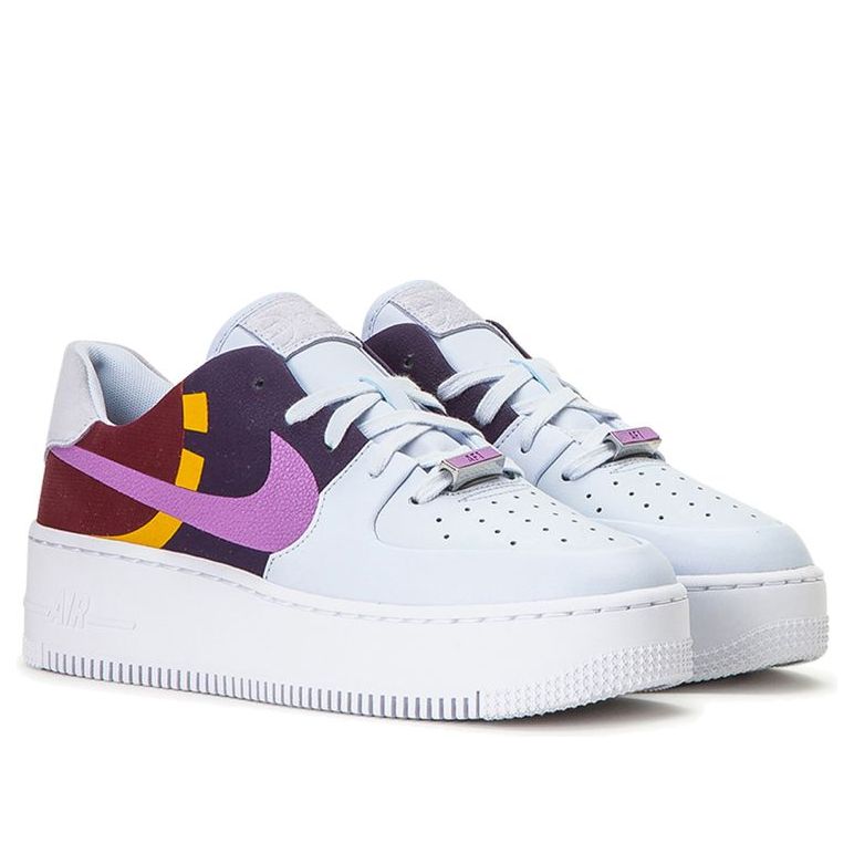 (WMNS) Nike Air Force 1 Sage Low LX 'Grey Dark Orchid' BV1976-003