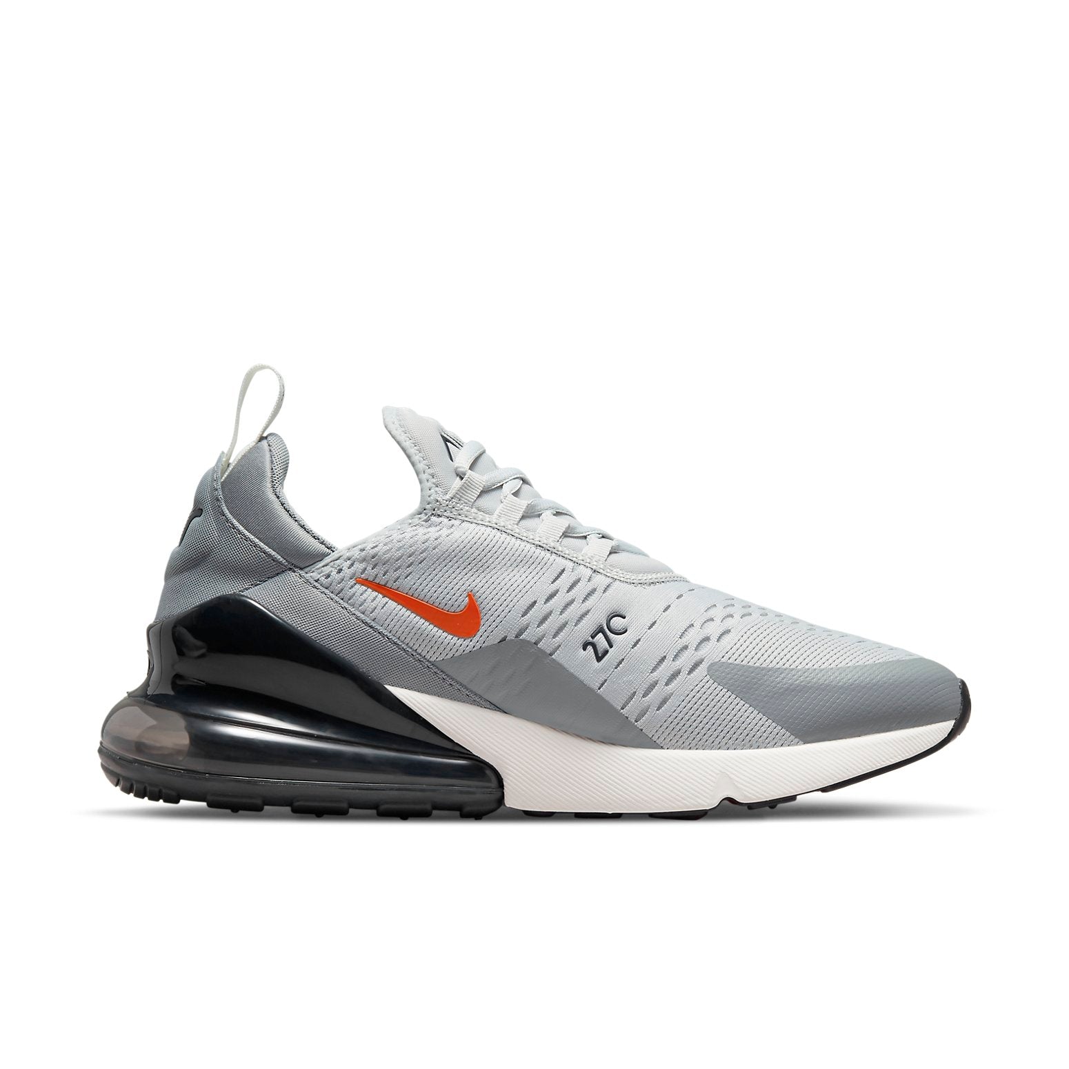 Nike Air Max 270 'Grey Fog Team Orange' DR8616-001