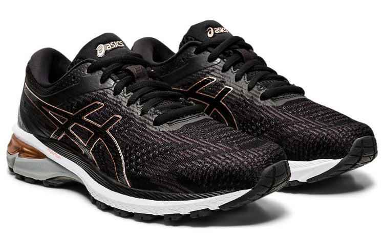 (WMNS) ASICS GT-2000 8 Narrow 'Black Rose Gold' 1012A594-002
