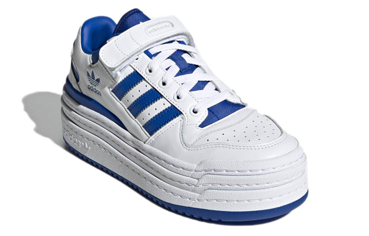 (WMNS) adidas Triple Platforum Low 'White Royal Blue' H05049