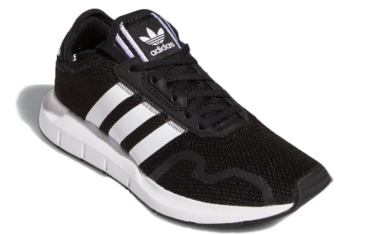 (GS) adidas Swift Run X J 'Black White' FY2150